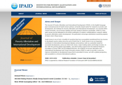 Journal of Poverty Alleviation and International Development (JPAID)